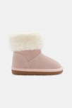 Boot croûte de cuir fourrée 1