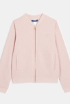 Teddy zippé irisé rose fille