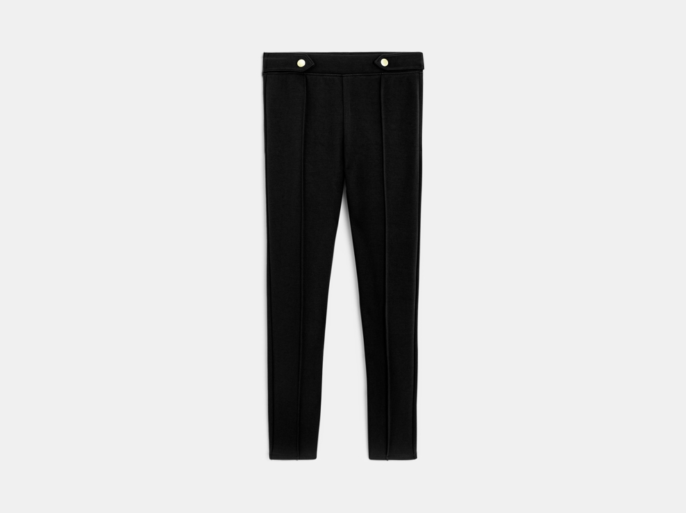 Jegging chic en jersey Milano noir fille 1