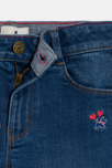 Jean flare avec nœud amovible bleu fille Chipie 2