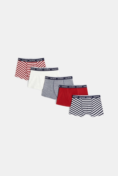 Boxers en jersey (lot de 5) garçon 1