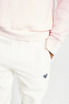 Pantalon de jogging uni blanc fille 1