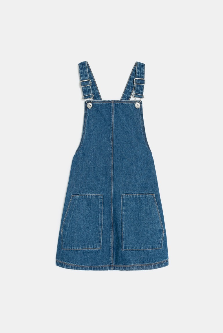 topshop denim dungaree dress MOTO Denim Pocket Pinafore Dress - New In This Week - New In