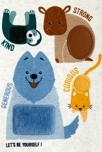Sweat animation sensorielle animaux gris bébé garçon 3