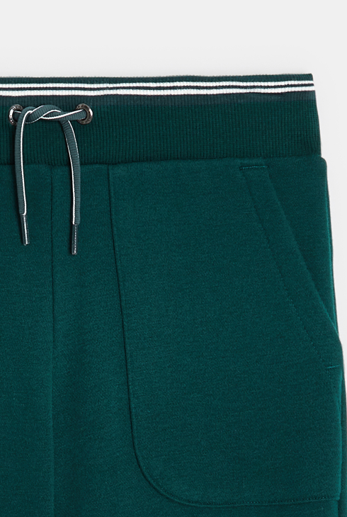 Pantalon de jogging en molleton vert garçon 2