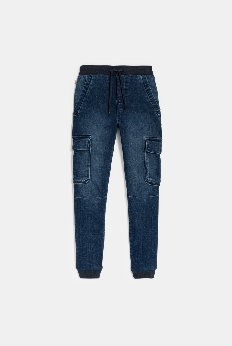 Vaqueros cargo azules de niño 1