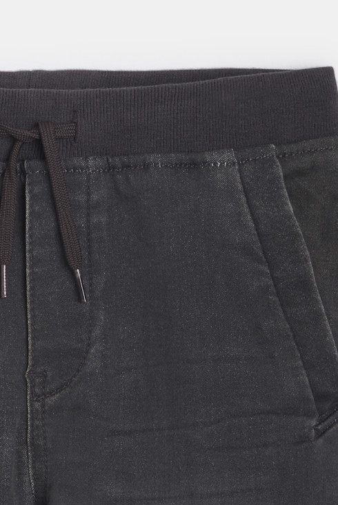 Jean cargo gris foncé Garçon