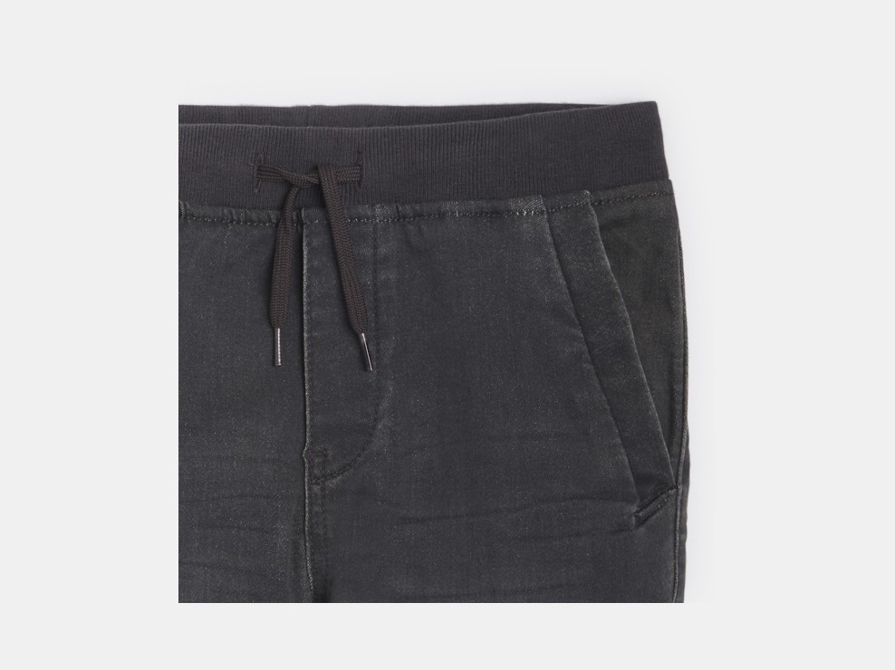 Jean cargo gris foncé Garçon 2
