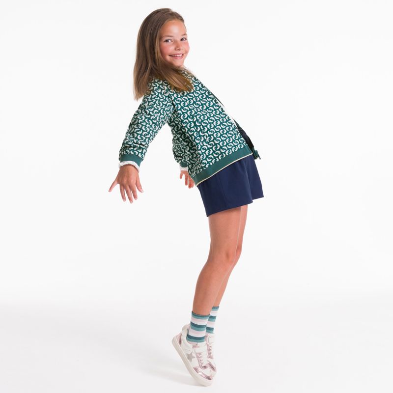 OKAIDI - Blouson bomber réversible vert Fille - Fille