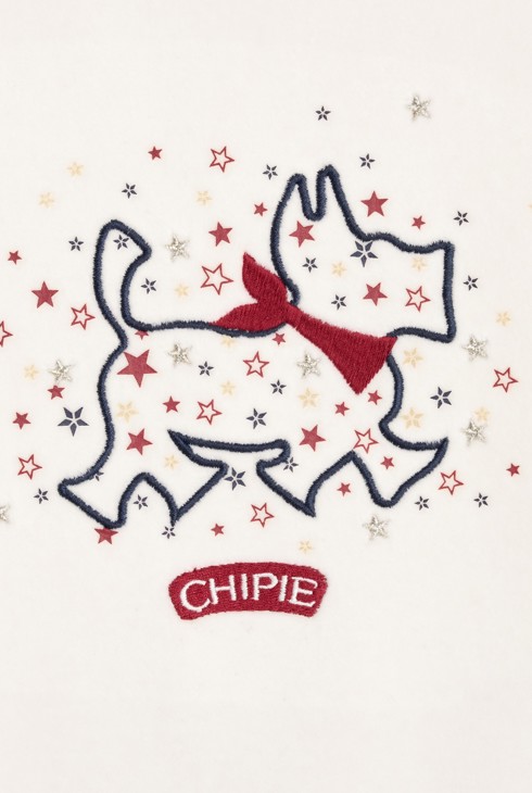 Pyjama en velours motif étoiles 2