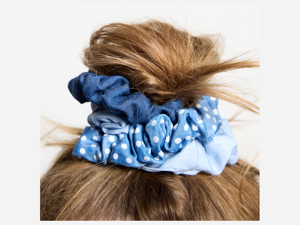 Chouchou pour cheveux (lot de 3) fille 1