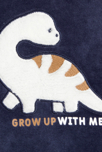 Pyjama dinosaure bas rayé bleu bébé garçon 2