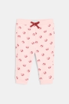 Jogging molleton rose bébé fille