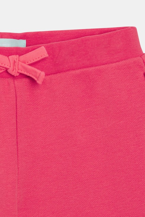 Jogging molleton rouge bébé fille 2