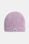 Bonnet bébé en maille tricot violet iris Catimini