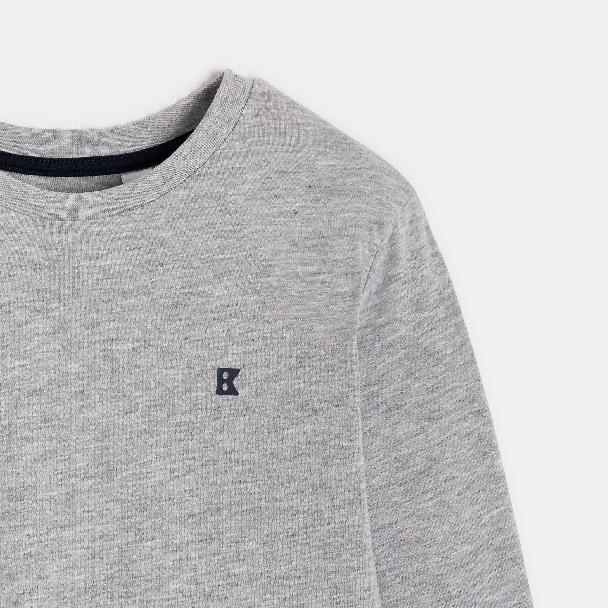 T-shirt bleu garçon - Gris Raton