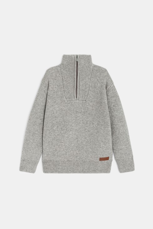 Fantovski siv tovornjakarski pulover 2