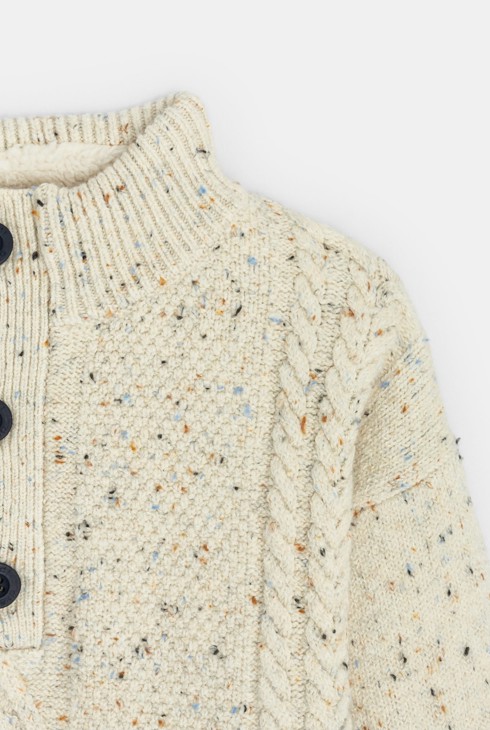 Jersei trenat xiné de color cru nen 2