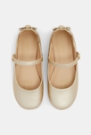 Ballerines chics irisées jaune fille 2