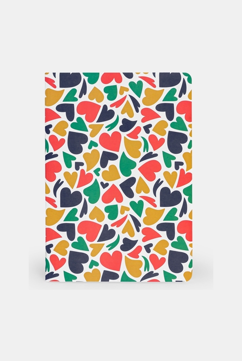 Liniertes Heft mit bedrucktem Einband Mädchen 1