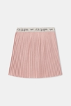 Jupe plissée brillante fille rose Lili Gaufrette