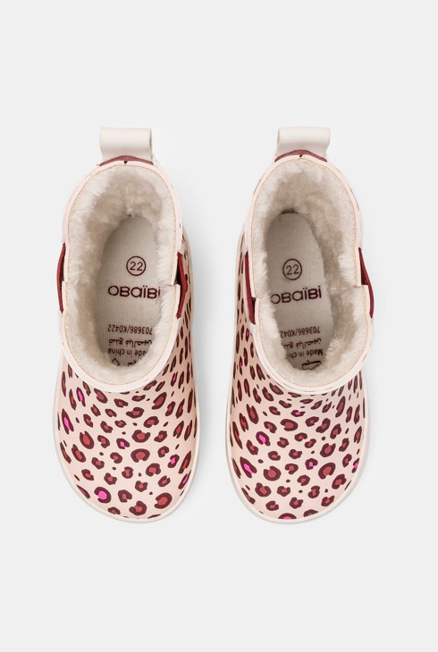 Podstavljene čizme za kišu za djevojčice 2