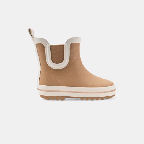 Bottes De Pluie Fourrées Bébé Fille - Beige - 22 - OBAIBI