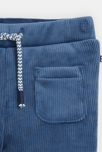 Blaue Hose aus Cordstoff mit Fleecefutter Baby Jungen 3