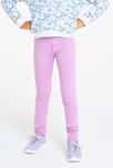Leggings en molleton irisé violet Fille 3
