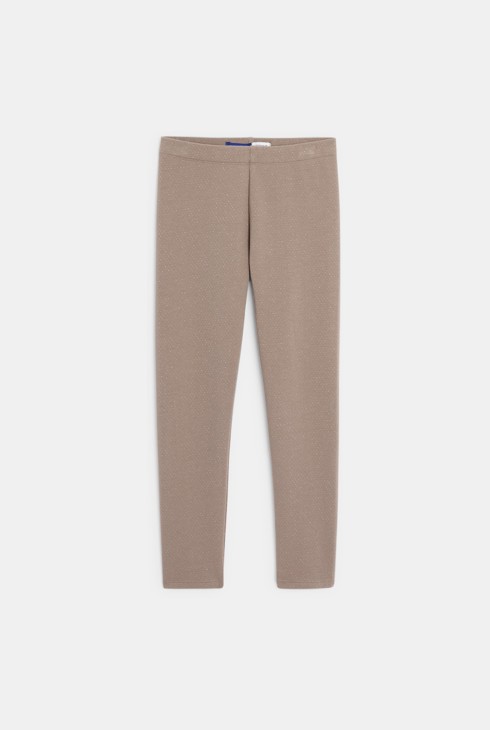 Leggings en molleton irisé Fille 2