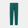 Leggings en molleton irisé vert Fille