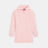 Robe-pull col camionneur rose Fille