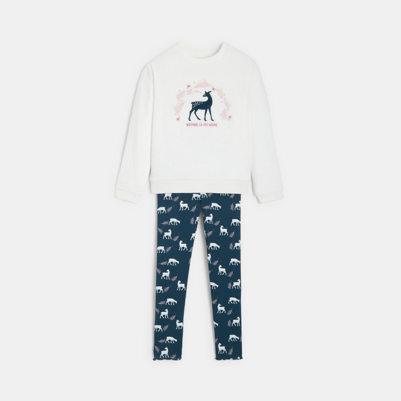 Pyjama une piece fille IDKIDS