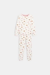 Pyjama en velours imprimé rose fille 2