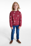 Sweat-shirt imprimé rouge Garçon 1