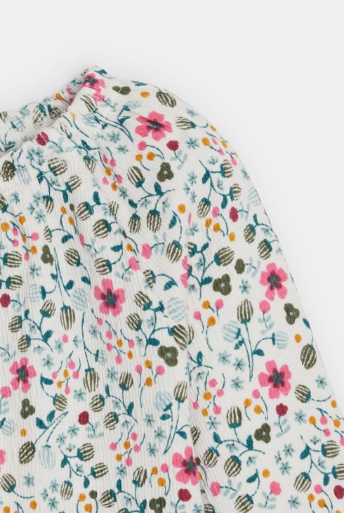 Bedruckte Seersucker-Bluse Baby Mädchen 2