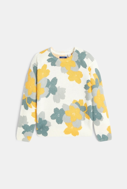 Rumen puli iz jerseyja s potiskom za dekleta 1