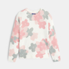 Pull en jersey imprimé rose Fille