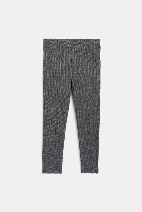 Jeggings aus Milanojersey Blau Mädchen 1