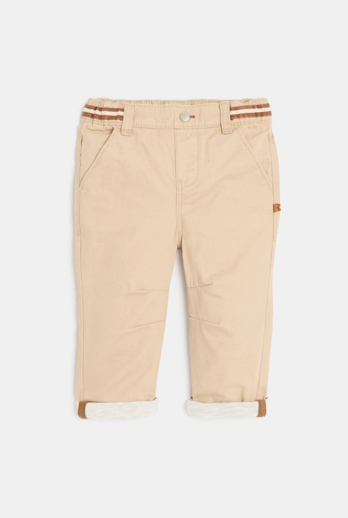 Chinohose beige Kleinkind Junge 1