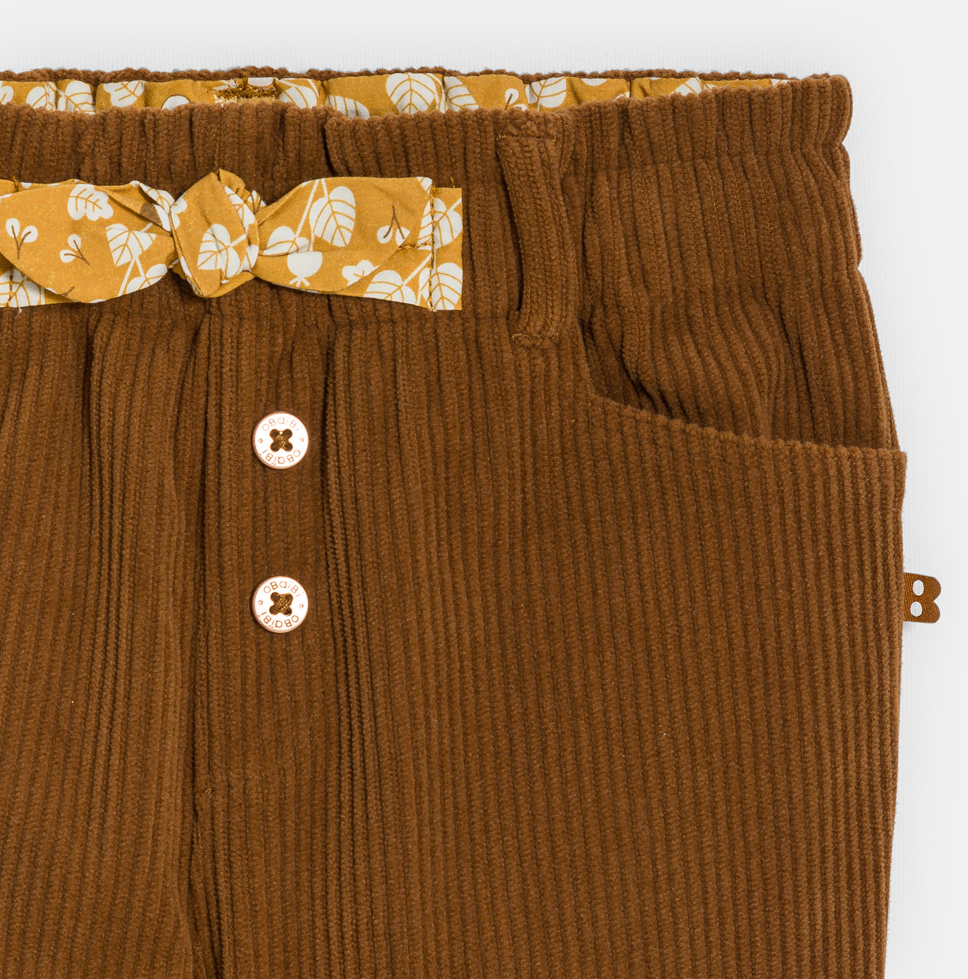 Braune Cordhose Kleinkind Mädchen 2