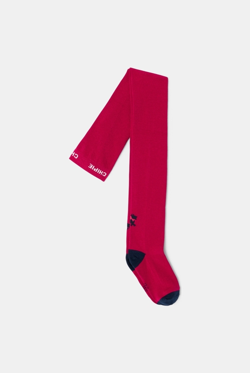 Warme rote Strumpfhose Mädchen Chipie 1