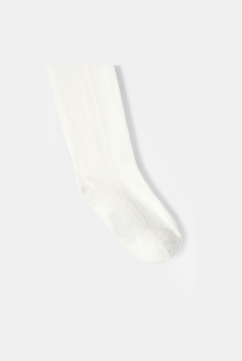 Strumpfhose aus Strick mit Schleifen 2