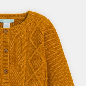 Baby girl mustard cardigan best sale