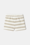 Short en molleton de coton bio beige mixte Absorba 3