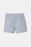 Short rayé en coton bio bleu mixte Absorba 3
