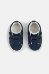 Chaussure montante matelassée bleu bébé garçon 2