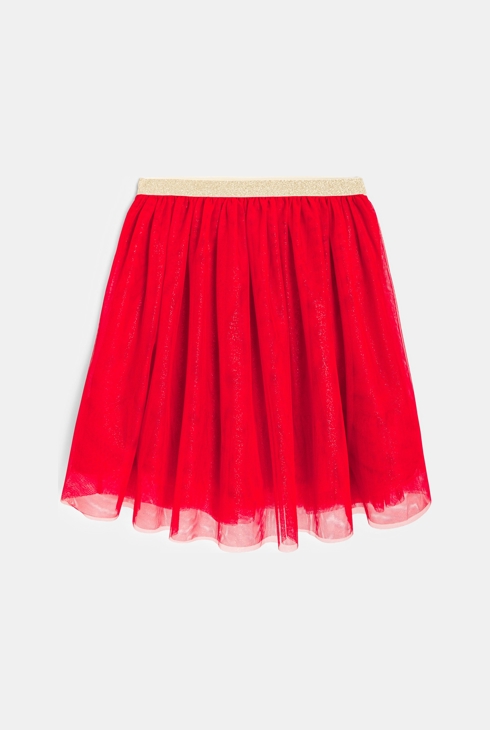 Jupe en tulle rouge Fille