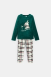 Pyjama de Noël vert fille 2