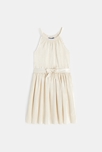 Robe chic lamée dorée Fille